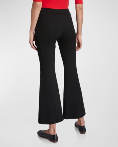 Rosetta Getty Cropped Flare Trousers