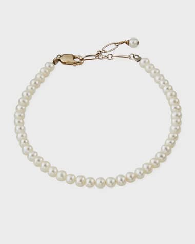 Helena Girl's Small Pearl Bracelet