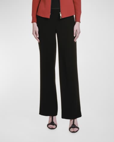 Giorgio Armani China Wide-Leg Pants