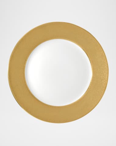 Raynaud Horizon Gold Rim Buffet Plate
