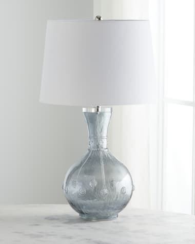 Neiman Marcus Augustine Glass Table Lamp