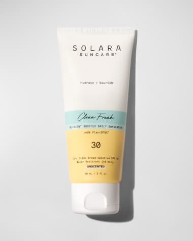 Solara Suncare Clean Freak Sunscreen Moisturizer - Unscented, 3 oz. / 88.7 mL