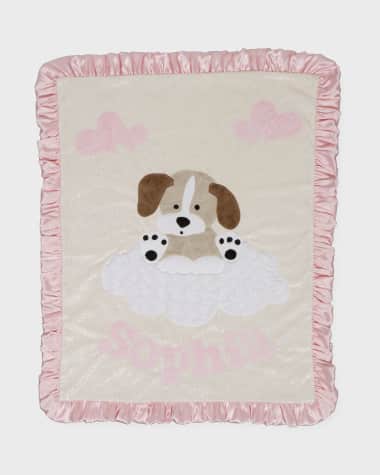 Boogie Baby Personalized Puppy Dreams Plush Blanket