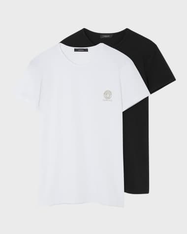 Versace Men's 2-Pack Medusa Head Logo T-Shirt