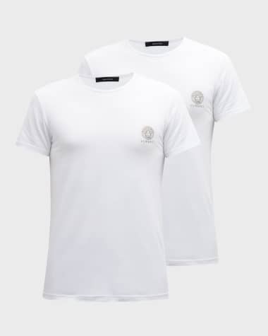 Versace Men's 2-Pack Medusa Head Logo T-Shirt