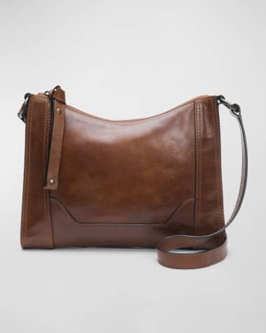 Frye Melissa Antique Leather Zip Crossbody Bag