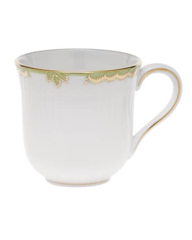 Herend Princess Victoria Green Mug