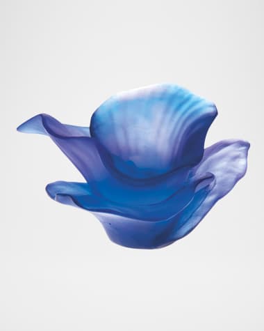 Daum Ultra Violet Flower Decor