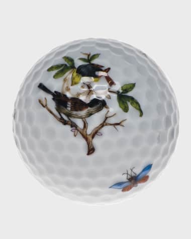 Herend Rothschild Bird Golf Ball