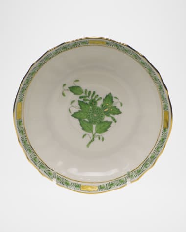 Herend Chinese Bouquet Green Canton Saucer