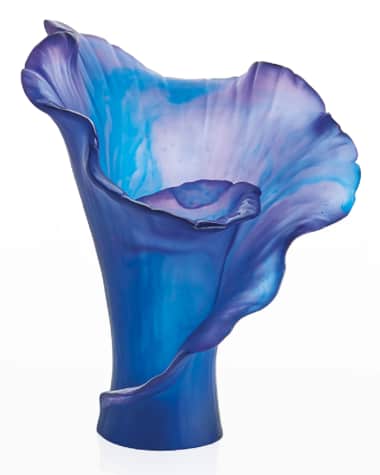 Daum Ultra Violet Medium Vase