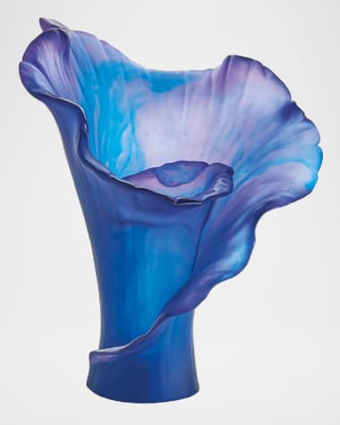 Daum Ultra Violet Medium Vase