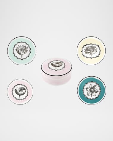 Christian LaCroix X Vista Alegre Christian Herbariae Coasters, Set of 4