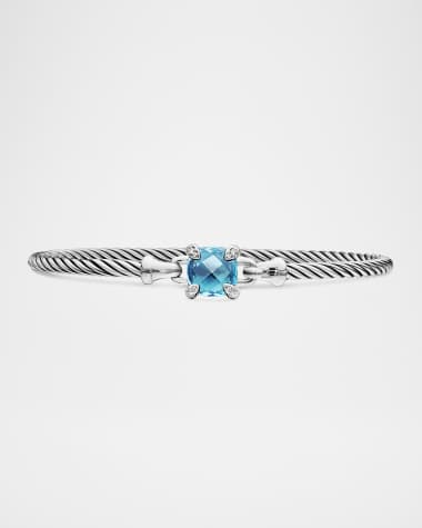 David Yurman Chatelaine Pave Prong Bracelet with Stone
