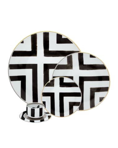 Christian LaCroix X Vista Alegre Sol Y Sombra 5-Piece Place Setting