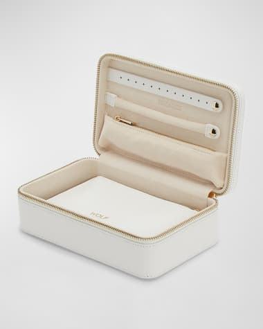 LuxeLeather Jewelry Travel Case: Stylish Security for Your Treasures on the  Go – PURAJOIA