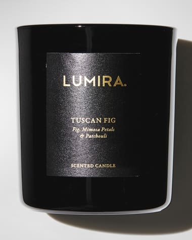 Lumira 10.6 oz. Tuscan Fig Scented Candle