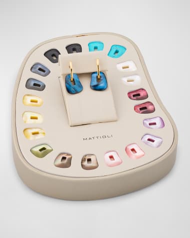 Mattioli 18K Yellow Gold Puzzle Earrings, Set of 11