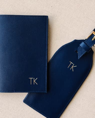 Bell'INVITO Monogram Luggage Tag