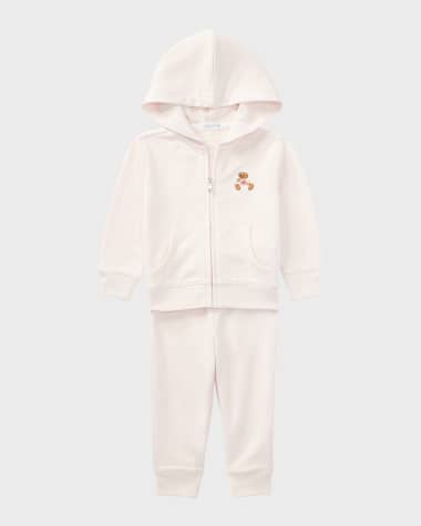 Ralph Lauren Childrenswear Atlantic French Terry Jogger Set, Size 3-24 Months