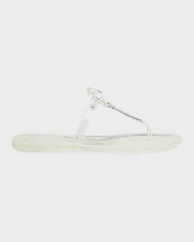 Neiman marcus white sandals outlet