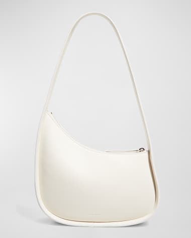 THE ROW Half Moon Shoulder Bag in Smooth Calfskin