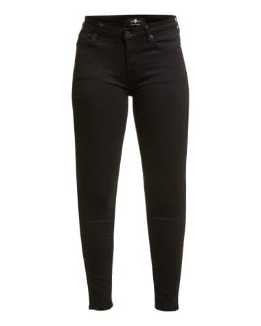 7 For All Mankind Slim Illusion Skinny Jeans Hot Pink, $178, Neiman Marcus