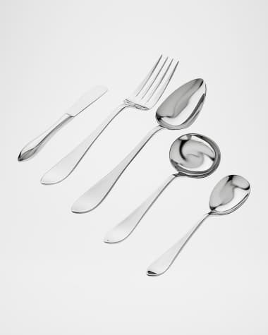 Ricci Silversmith 5-Piece Contorno Hostess Flatware Set