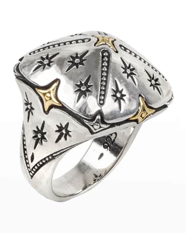 Konstantino Astria Shooting Star Ring, Size 7