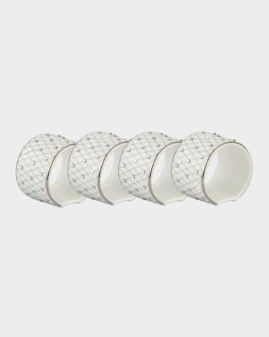 Prouna Princess Napkin Rings, Set of 4