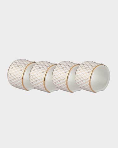 Prouna Princess Napkin Rings, Set of 4