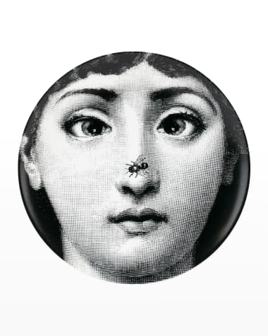 Fornasetti Tema E Variazioni n. 363 Bug on Nose Wall Plate
