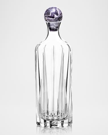 ANNA New York Elevo Agate & Crystal Liquor Decanter, 37.2 oz.
