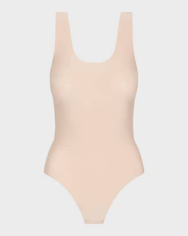 Wolford - Viscose String Thong Bodysuit White S