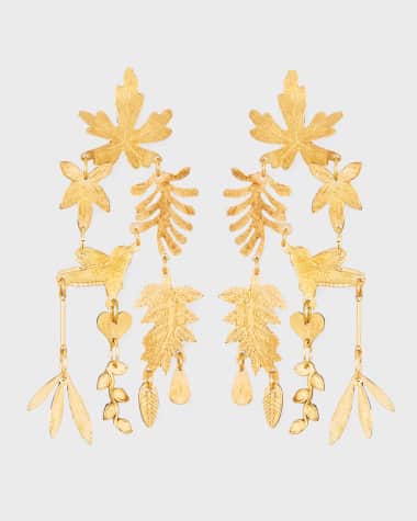 We Dream in Colour Sweet Tobago Earrings, Gold