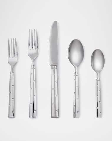 kate spade new york larabee dot 5-piece flatware set