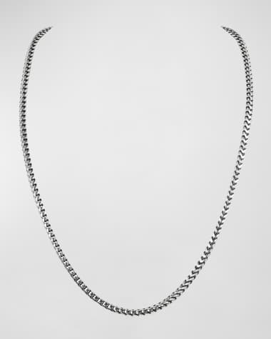 Konstantino Men's Sterling Silver Chain Necklace, 22"