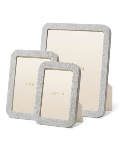 AERIN Modern Faux Shagreen Frame, 8" x 10"