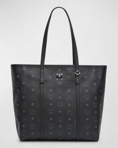 MCM Toni Logo Medium Shopper Tote Bag
