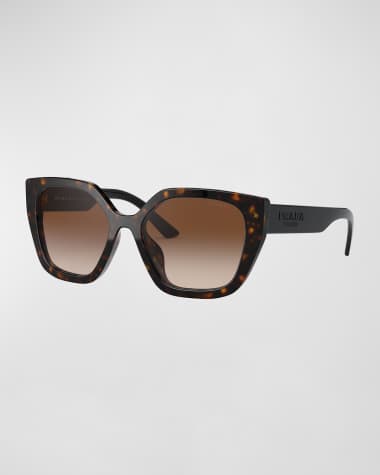 Prada Polarized Rectangle Sunglasses