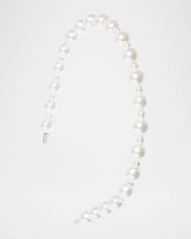 L. Erickson Studded Pearly Headband
