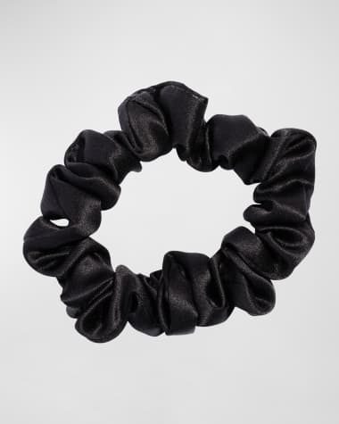 L. Erickson Silk Charmeuse Printed Scrunchie
