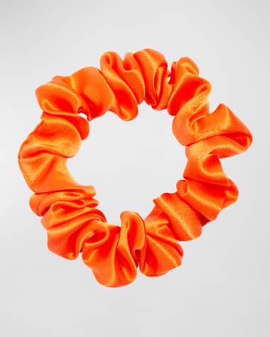 L. Erickson Silk Charmeuse Printed Scrunchie