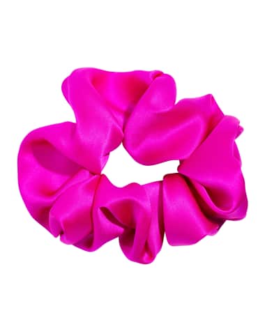 L. Erickson USA Silk Charmeuse Oversized Scrunchie