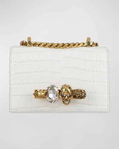 Alexander McQueen Mini Jeweled Satchel Bag