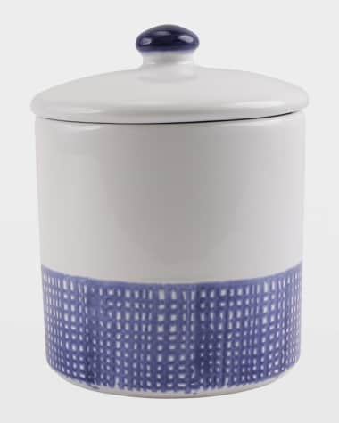 Vietri Santorini Geo Medium Canister