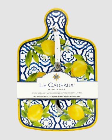 Le Cadeaux Cheese Board with Knife