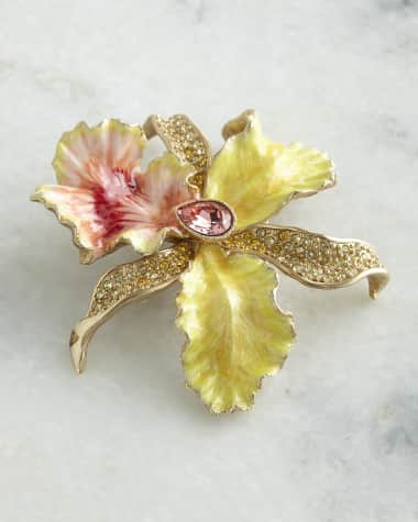 Jay Strongwater Orchid Table Object
