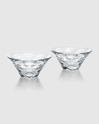 Baccarat Small Swing Dishes, Set of 2