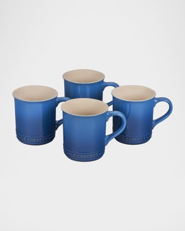 Le Creuset Stoneware Mugs, Set of 4